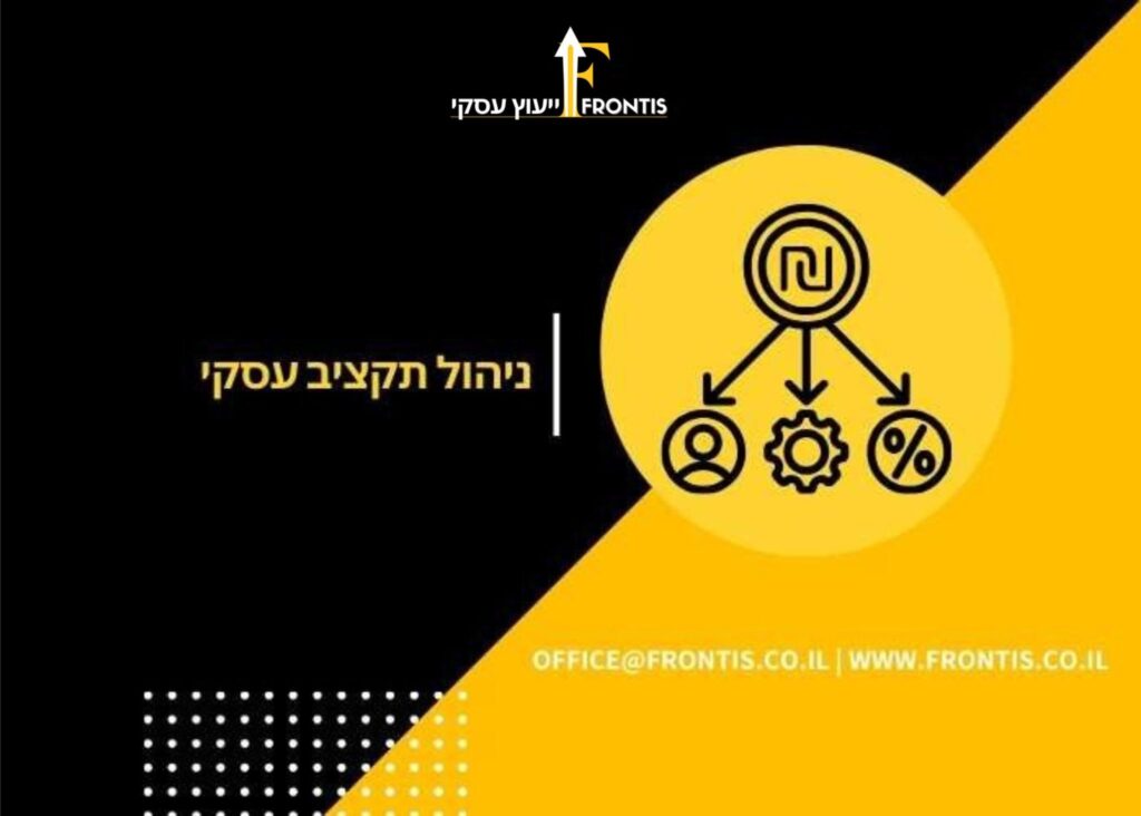 ניהול תקציב עסקי - Frontis