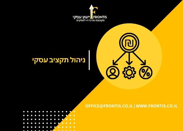 ניהול תקציב עסקי - תמונה ראשית Frontis