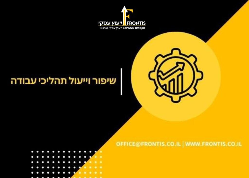 שיפור וייעול תהליכי עבודה - Frontis
