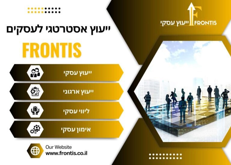 ייעוץ אסטרטגי לעסקים - Frontis