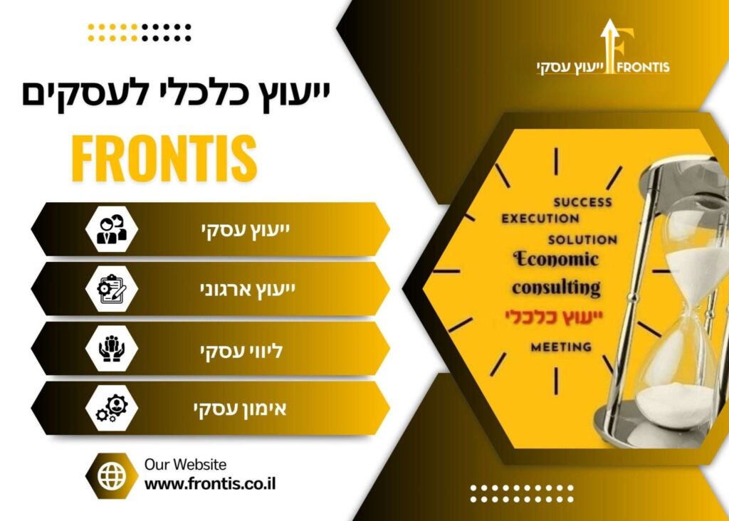 ייעוץ כלכלי לעסקים - Frontis